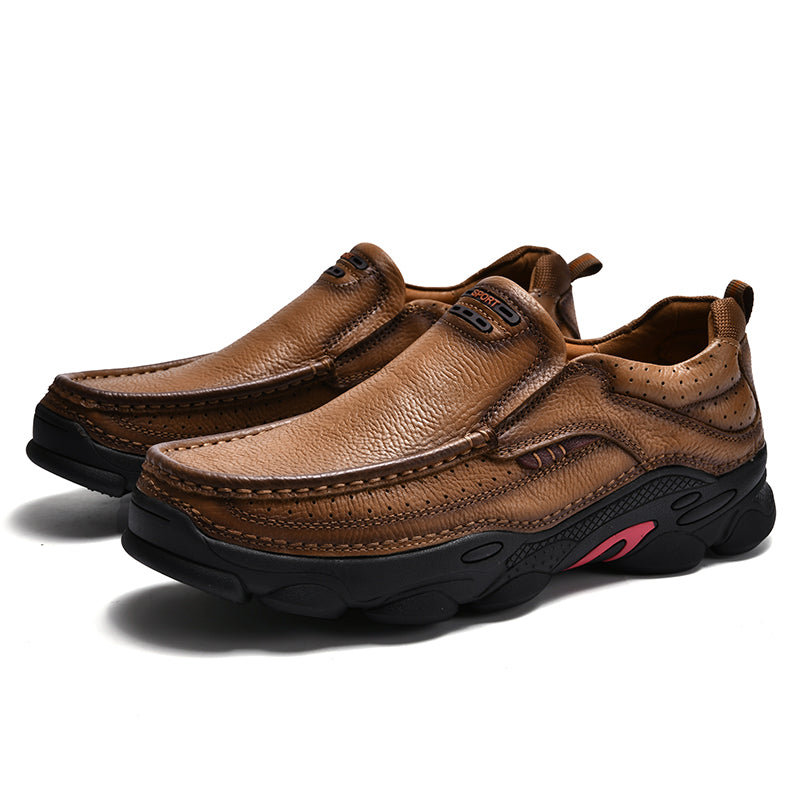 Hochwertige, handgefertigte Herrenschuhe aus echtem Leder, bequem und stilvoll, fürs Büro, Freizeitschuhe | 3722 