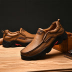 Hochwertige, handgefertigte Herrenschuhe aus echtem Leder, bequem und stilvoll, fürs Büro, Freizeitschuhe | 3722 