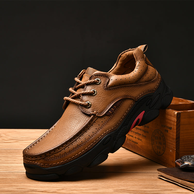 Men's High-End Handmade Genuine Leather Comfortable & Stylish Office Casual Shoes | 3722