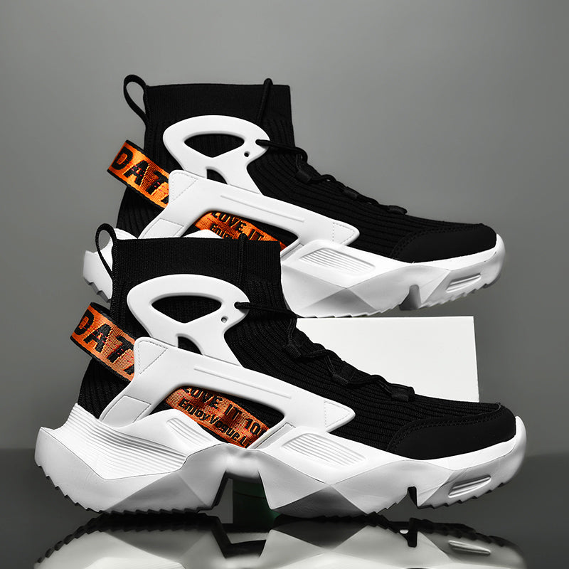 Trendige Strick-Laufschuhe für Herren – Ultraleichte, atmungsaktive und stoßdämpfende Sportschuhe | 803-1