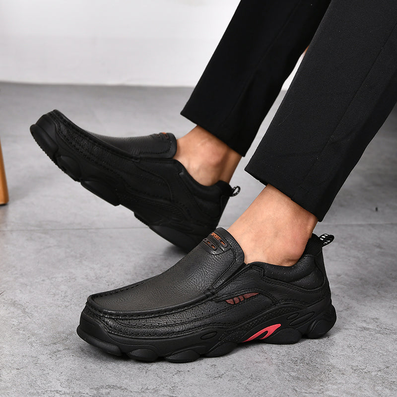 Hochwertige, handgefertigte Herrenschuhe aus echtem Leder, bequem und stilvoll, fürs Büro, Freizeitschuhe | 3722 