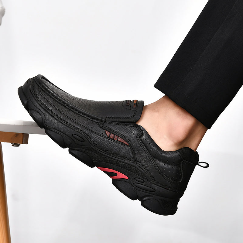 Hochwertige, handgefertigte Herrenschuhe aus echtem Leder, bequem und stilvoll, fürs Büro, Freizeitschuhe | 3722 