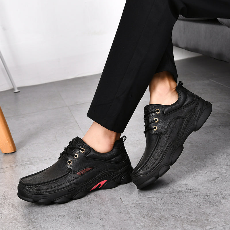 Hochwertige, handgefertigte Herrenschuhe aus echtem Leder, bequem und stilvoll, fürs Büro, Freizeitschuhe | 3722 