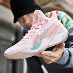 Herren High-Top-Basketballschuhe, leuchtende Sport-Sneaker mit verbessertem Grip für Leistung | 8010