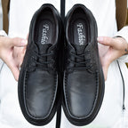 Lässige, atmungsaktive Herrenschuhe aus britischem Leder, stilvolles und bequemes Schuhwerk | B2231 