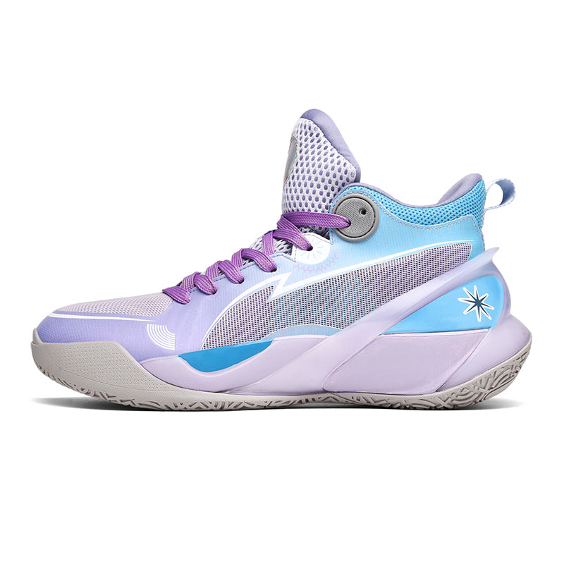 Herren High-Top-Basketballschuhe, leuchtende Sport-Sneaker mit verbessertem Grip für Leistung | 8010