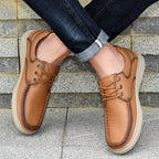 Lässige, atmungsaktive Herrenschuhe aus britischem Leder, stilvolles und bequemes Schuhwerk | B2231 