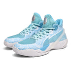 Herren High-Top-Basketballschuhe, leuchtende Sport-Sneaker mit verbessertem Grip für Leistung | 8010