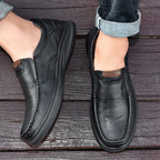 Lässige, atmungsaktive Herrenschuhe aus britischem Leder, stilvolles und bequemes Schuhwerk | B2231 