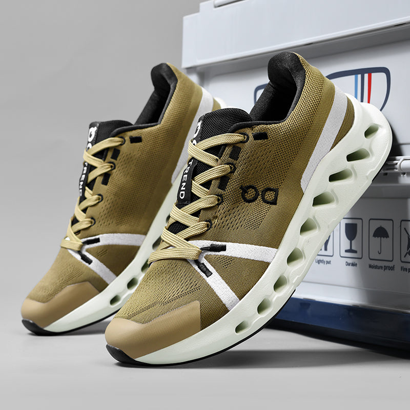 Stylische, gepolsterte Laufschuhe für Herren – Leichte, stoßdämpfende Turnschuhe mit rutschfester Sohle | 9922