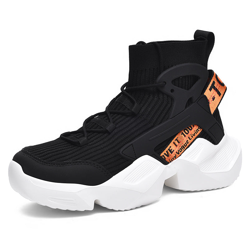 Trendige Strick-Laufschuhe für Herren – Ultraleichte, atmungsaktive und stoßdämpfende Sportschuhe | 803-1