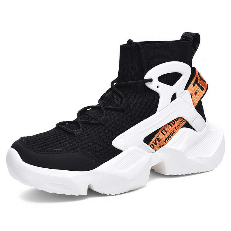 Trendige Strick-Laufschuhe für Herren – Ultraleichte, atmungsaktive und stoßdämpfende Sportschuhe | 803-1