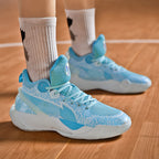 Herren High-Top-Basketballschuhe, leuchtende Sport-Sneaker mit verbessertem Grip für Leistung | 8010