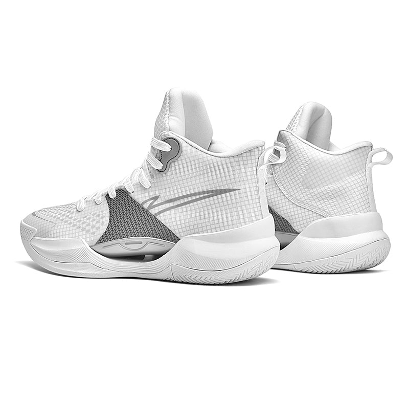 Leuchtende High-Top-Basketballschuhe für Herren, ultraleichte Winter-Mesh-Trainings- und Freizeit-Sneaker | 8012