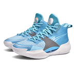 Leuchtende High-Top-Basketballschuhe für Herren, ultraleichte Winter-Mesh-Trainings- und Freizeit-Sneaker | 8012