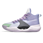 Leuchtende High-Top-Basketballschuhe für Herren, ultraleichte Winter-Mesh-Trainings- und Freizeit-Sneaker | 8012