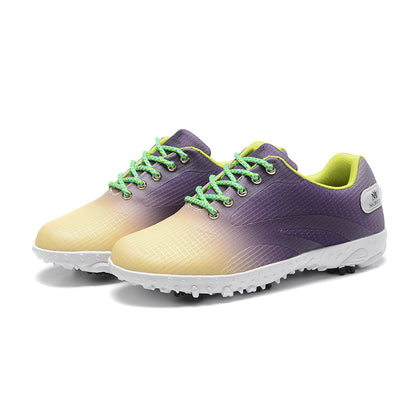 Scarpe da golf premium con suola in gomma, scarpe da ginnastica sportive comode per golfisti | 9043