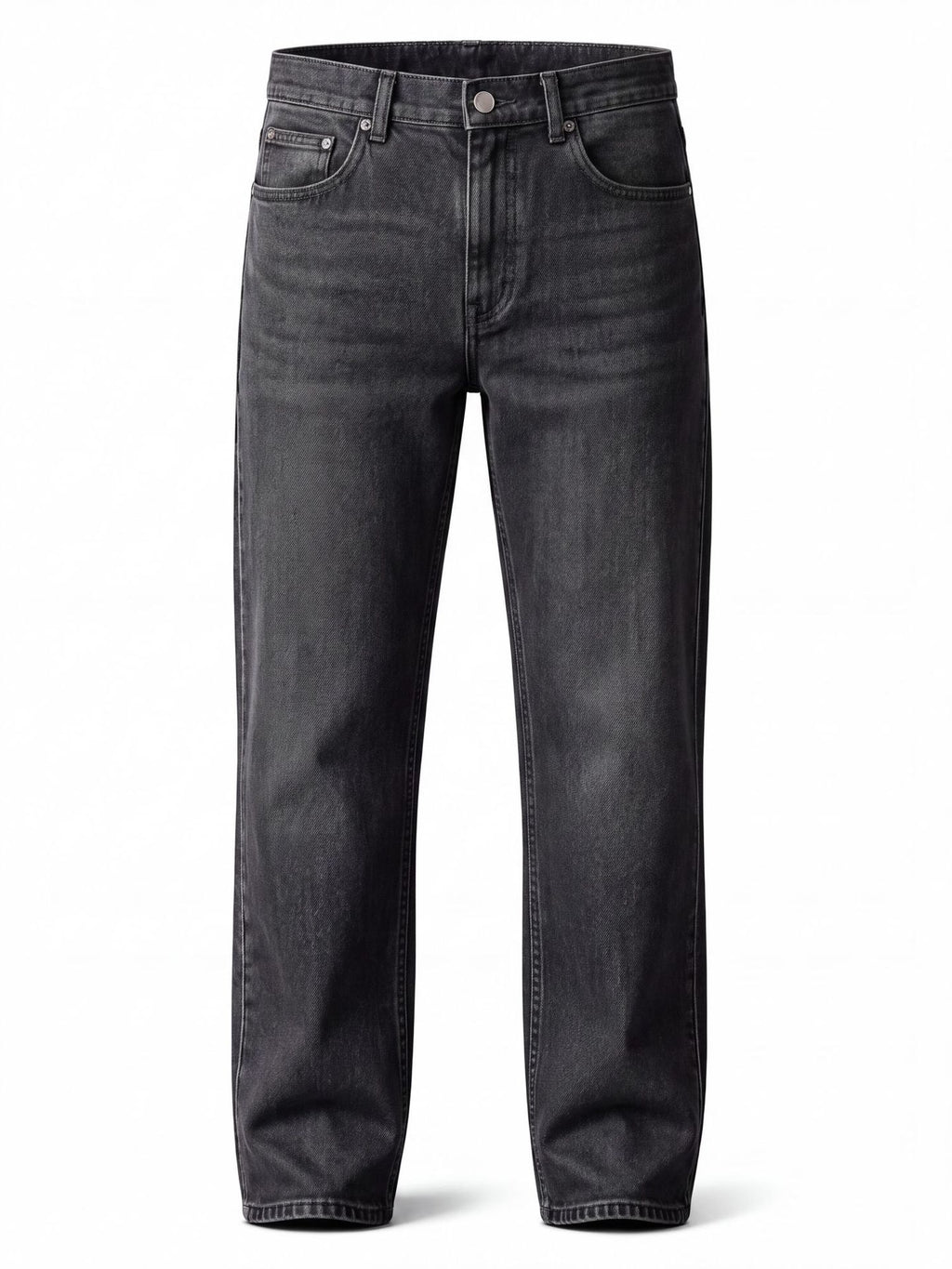 Men‘s Low-Rise Straight Leg Trousers 2026 Autumn Winter Cotton Blend Business Casual Pants Solid Color Smart Trousers | PM58