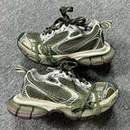 Unisex Paris 3XL Thick-Soled Dad Sneakers Retro Running Shoes Height-Increasing Casual Lace-Up Trainers