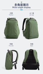 Kingsons Umweltfreundlicher Herrenrucksack – RPET, USB &amp; Schloss | 9658 