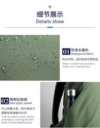 Kingsons Umweltfreundlicher Herrenrucksack – RPET, USB &amp; Schloss | 9658 