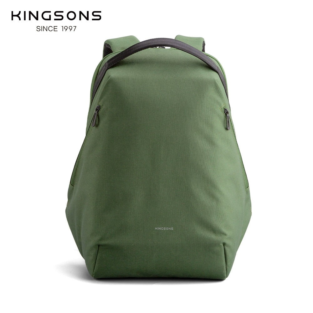 Kingsons Umweltfreundlicher Herrenrucksack – RPET, USB &amp; Schloss | 9658 