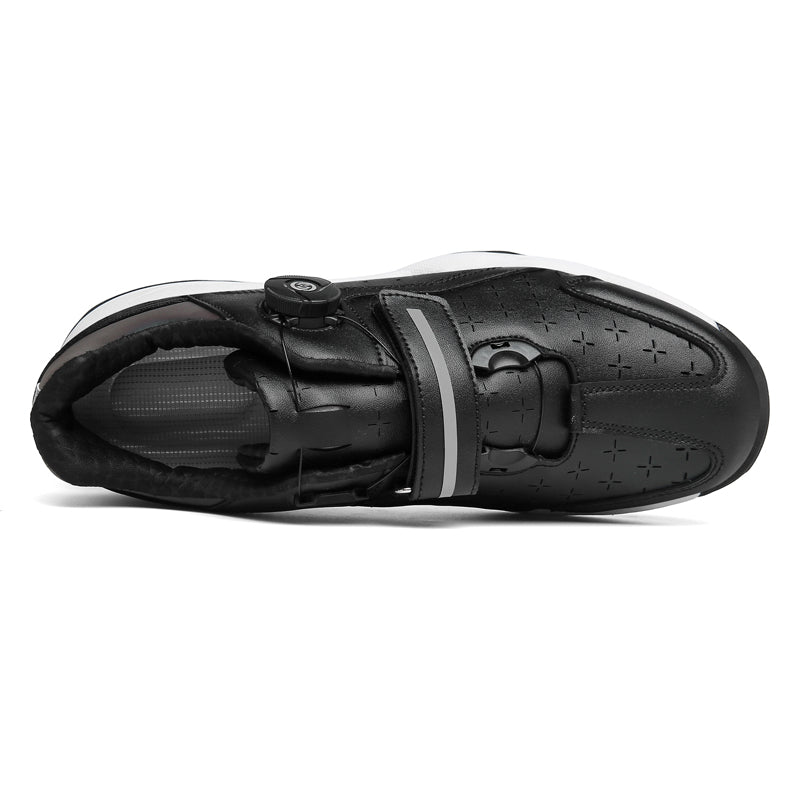 Herren Golfschuhe Bequeme Schnellschnürung Outdoor Sneakers | F9965