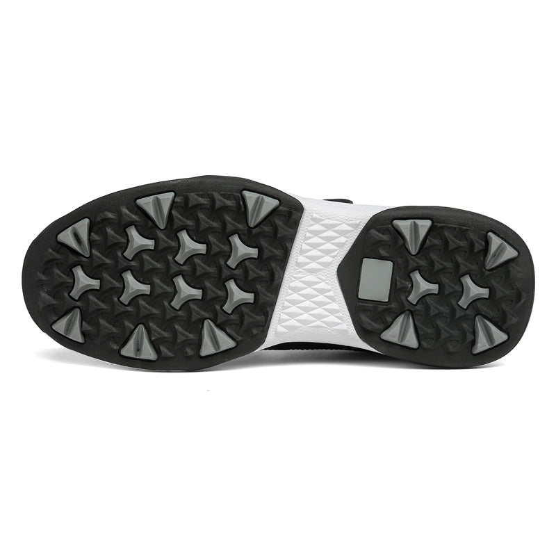 Herren Golfschuhe Bequeme Schnellschnürung Outdoor Sneakers | F9965