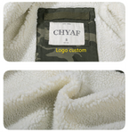 Weiche Premium-Fleecejacke für Herren – Winddichter Camouflage-Outdoor-Mantel mit dickem Plüsch-Innenfutter für ultimative Wärme | 318 