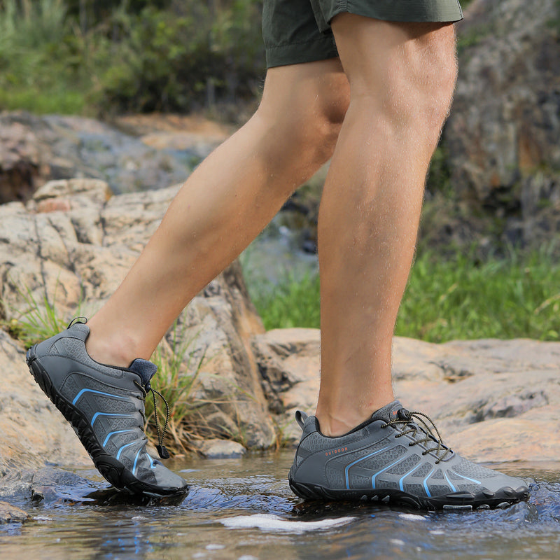 Scarpe da spiaggia a piedi nudi da uomo, traspiranti, sportive, ad asciugatura rapida, da ginnastica, acquatiche | A033 