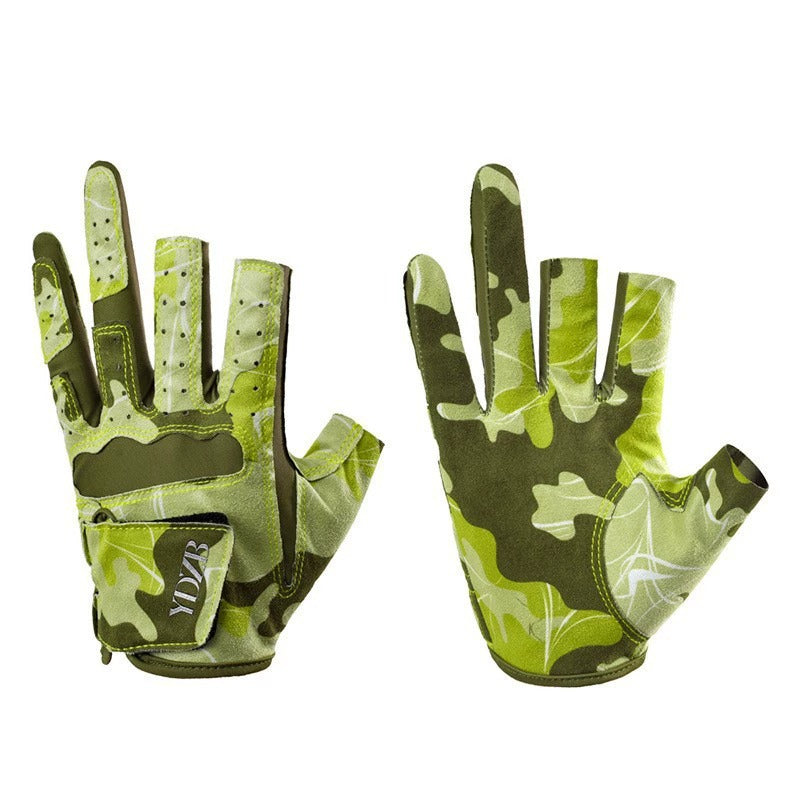 Sommer 3-Finger Angelhandschuhe – Rutschfest &amp; UV-Schutz | P032024 