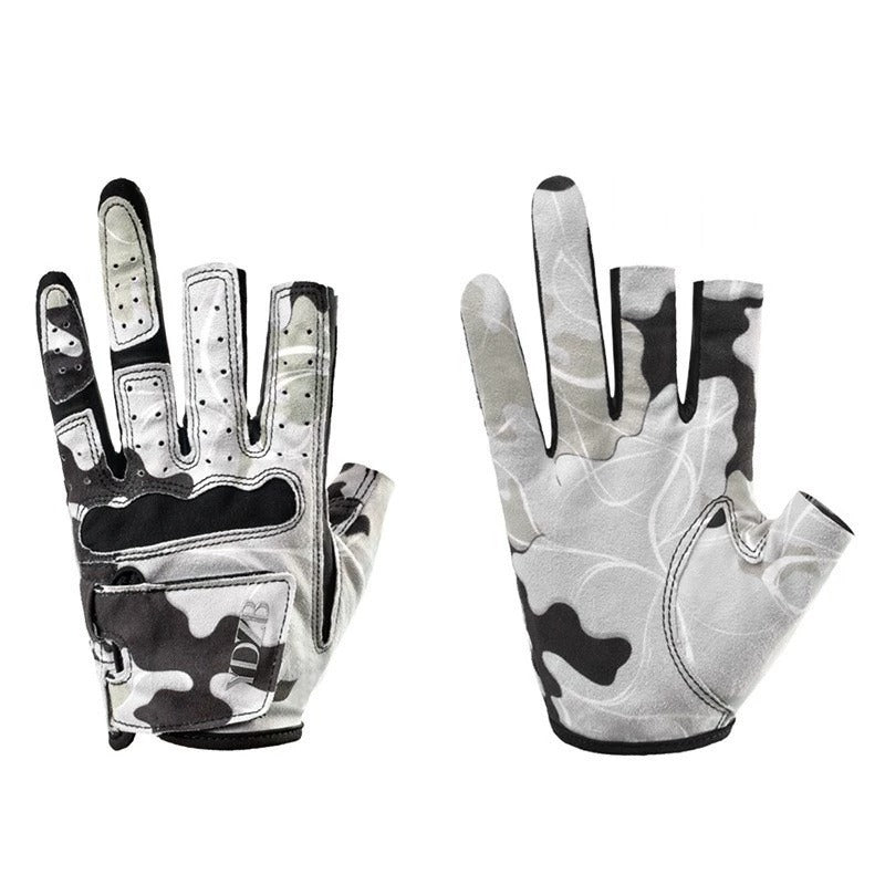 Sommer 3-Finger Angelhandschuhe – Rutschfest &amp; UV-Schutz | P032024 