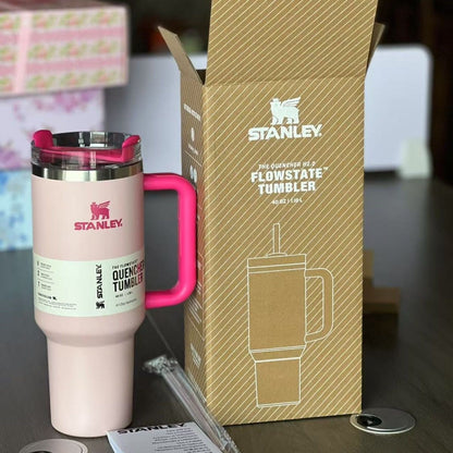 STANLEY 304 Edelstahlbecher mit Strohhalm | Stanley01 