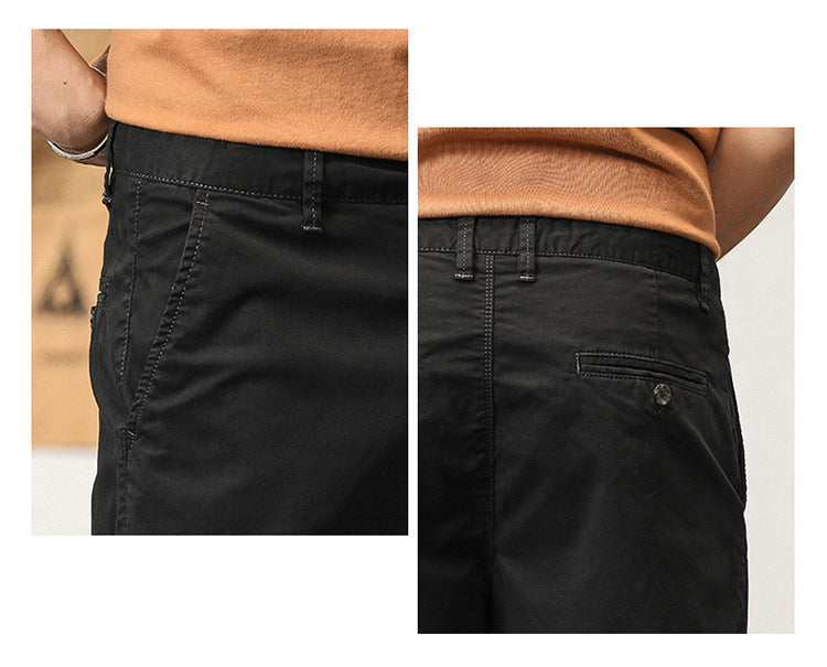 Pantaloncini cargo aderenti alla moda casual da uomo, corti e atletici | G3612 