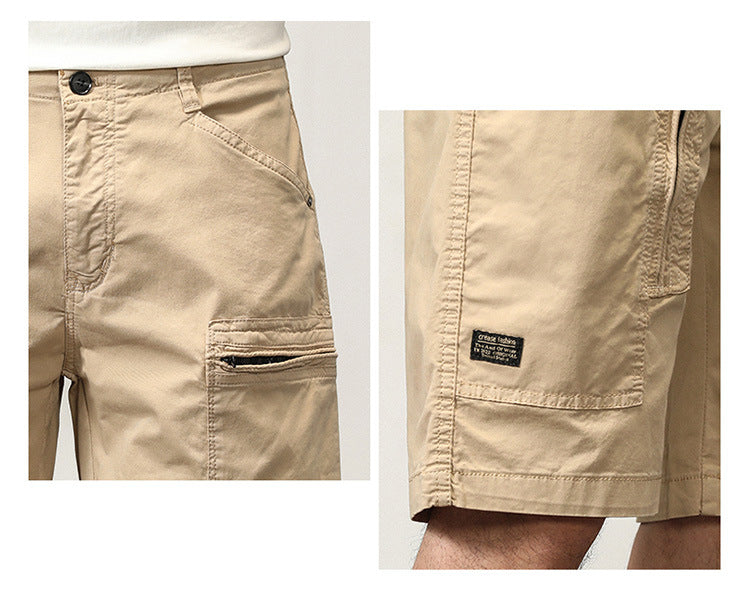 Herren Relaxed Fit Multi Pockets Outdoor Tactical Workwear Cargo Shorts | G3680 