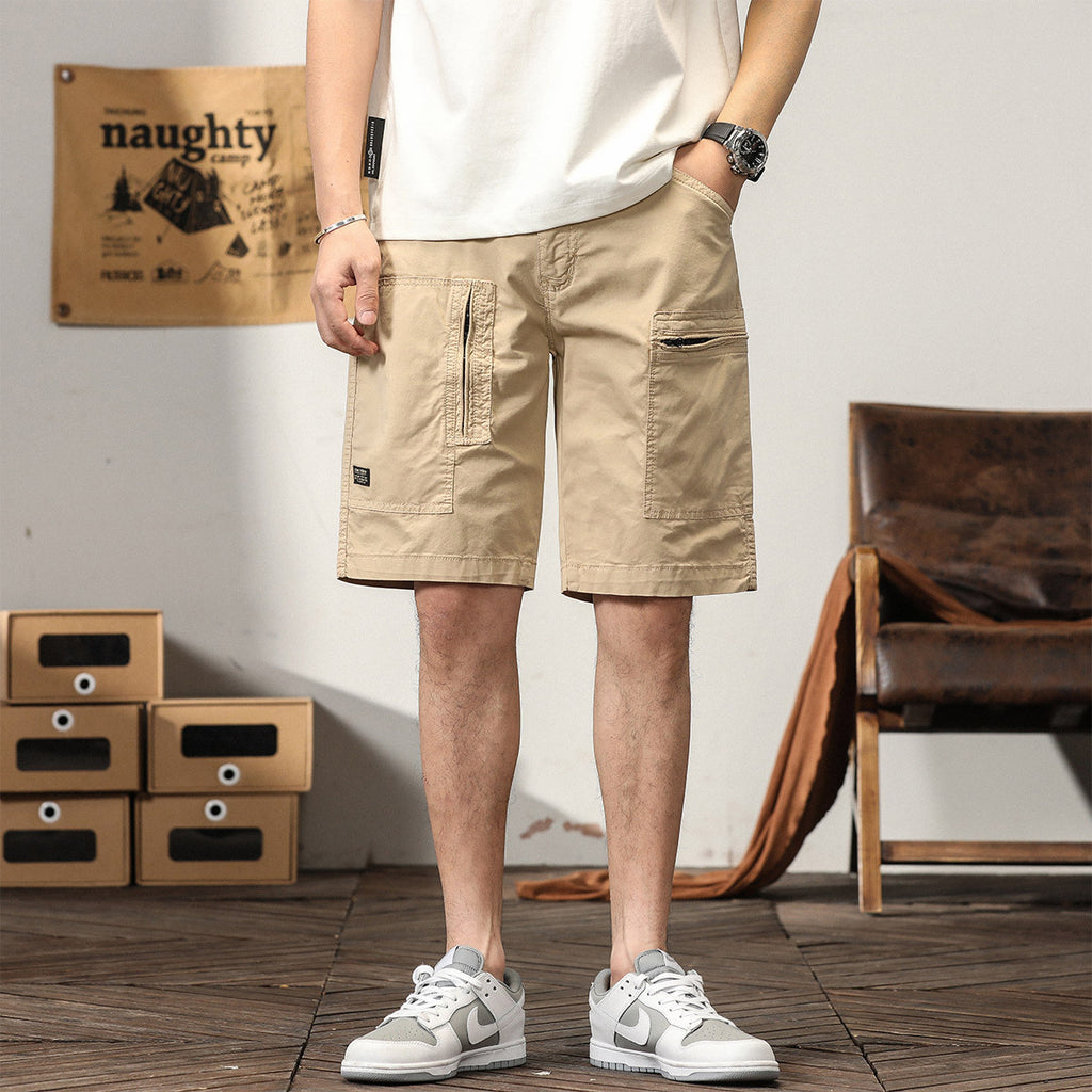 Herren Relaxed Fit Multi Pockets Outdoor Tactical Workwear Cargo Shorts | G3680 