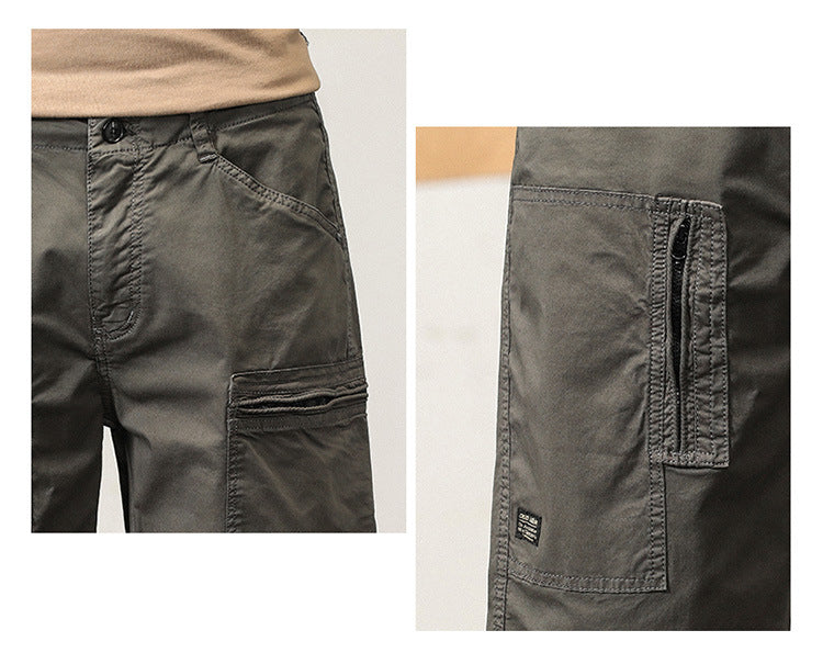 Herren Relaxed Fit Multi Pockets Outdoor Tactical Workwear Cargo Shorts | G3680 