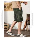 Herren Sommermode Baumwolle Sport Casual Straight Cargo Shorts | G3681 