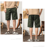 Herren Sommermode Baumwolle Sport Casual Straight Cargo Shorts | G3681 