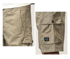 Herren Sommermode Baumwolle Sport Casual Straight Cargo Shorts | G3681 