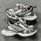 Unisex Paris 3XL Thick-Soled Dad Sneakers Retro Running Shoes Height-Increasing Casual Lace-Up Trainers