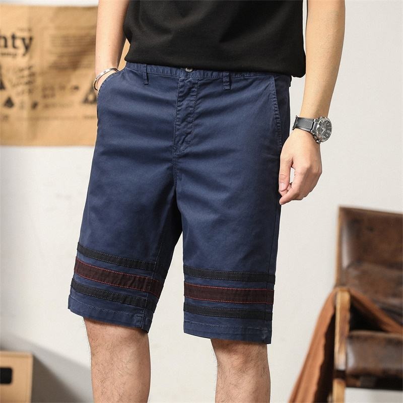 Pantaloncini cargo aderenti alla moda casual da uomo, corti e atletici | G3612 