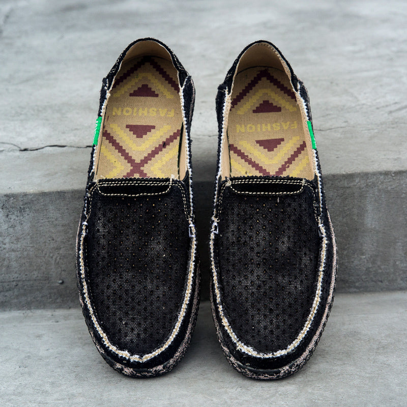 Mesh-Sneaker für Herren in Übergröße – Leichte, lässige Outdoor-Schuhe zum Hineinschlüpfen | 8808 