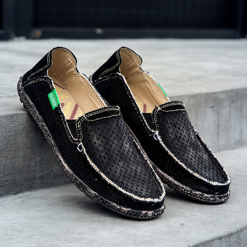 Mesh-Sneaker für Herren in Übergröße – Leichte, lässige Outdoor-Schuhe zum Hineinschlüpfen | 8808 