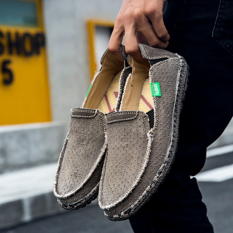 Mesh-Sneaker für Herren in Übergröße – Leichte, lässige Outdoor-Schuhe zum Hineinschlüpfen | 8808 