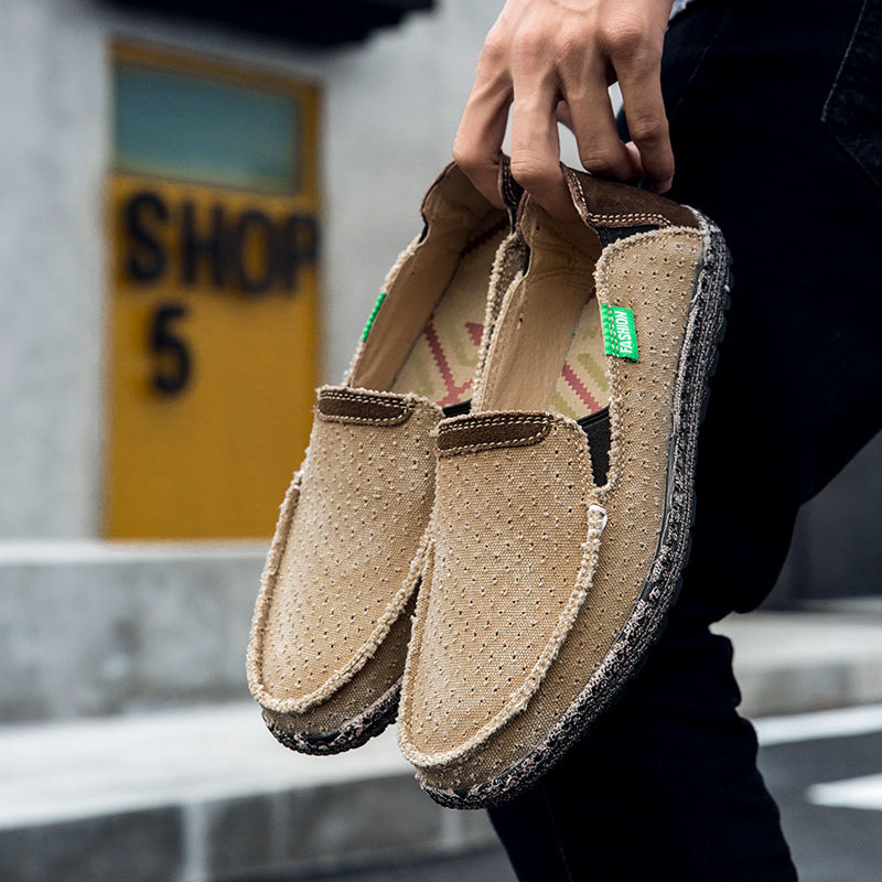 Mesh-Sneaker für Herren in Übergröße – Leichte, lässige Outdoor-Schuhe zum Hineinschlüpfen | 8808 