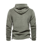 Herren Fleece Hoodie – Warmer Winterpullover mit Kordelzug | HD09 
