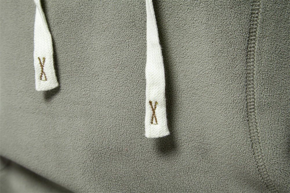 Herren Fleece Hoodie – Warmer Winterpullover mit Kordelzug | HD09 