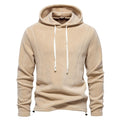 Herren Fleece Hoodie – Warmer Winterpullover mit Kordelzug | HD09 