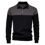 Langarm-Sweatshirt mit Polokragen für Herren – 2025 Frühlings-Casual-Streetwear-Top | HD3006 